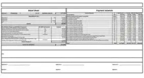 Provident Adora De Goa cost sheet preview